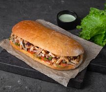 Турецкий Донер в пите с курицей (маленький)