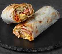 Сырная шаурма с курицей (маленькая)