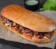 Турецкий донер в пите с говядиной (большой)