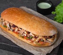 Турецкий донер в пите с курицей (большой)