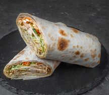 Классическая шаурма с курицей большая