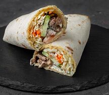 Классическая шаурма с говядиной средняя