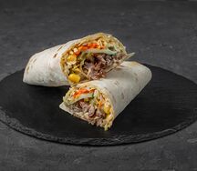 Мексиканская шаурма с говядиной большая
