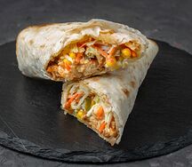 Мексиканская Шаурма с курицей (средняя)