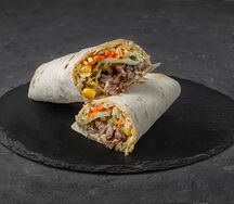 Мексиканская шаурма с говядиной маленькая