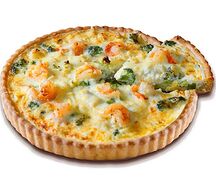 Итальянский киш с морепродуктами