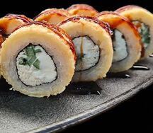 Жареные с крабом