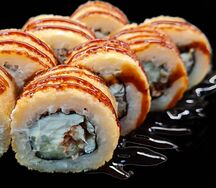 Жареные с угрем