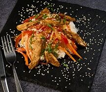 Рис с курицей