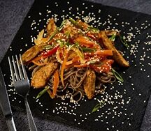 Соба с курицей