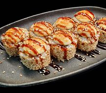 Запеченный окунь