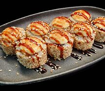 Запеченный с лососем