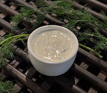 Сметанный соус чесноком