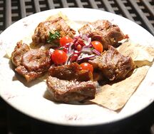 Шашлык из свиной шеи 