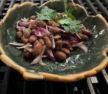 Киркаш с фасолью 