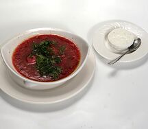 Борщ из говядины