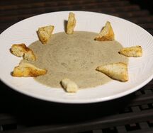 Крем-суп из белых грибов