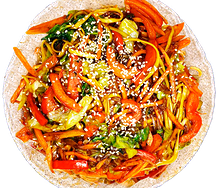 Вок с овощами