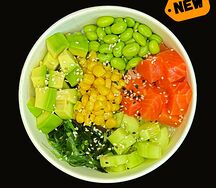 Поке с лососем