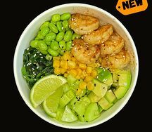 Поке с тигровыми креветками