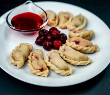 Вареники с вишней