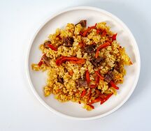 Плов с говядиной