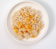Каша овсянная с яблоками
