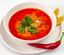 Суп Том ям с морепродуктами