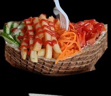 Дёнер большой с курицей