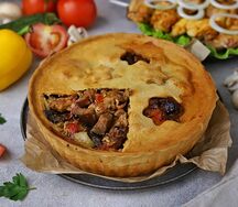 Шашлычный пирог