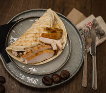 Пицца с двойным мясом и сыром