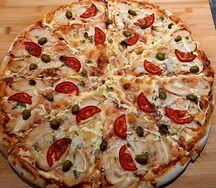 Пицца с курицей