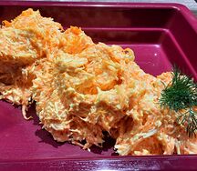 Салат из моркови и сыра