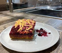 Печенье венское с вишней