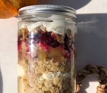 Десерт TO GO клюква-груша