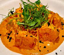 Креветки в соусе Том Ям 