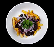 Джиз-быз с телятиной