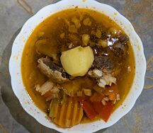 Суп Шурпа с говядиной