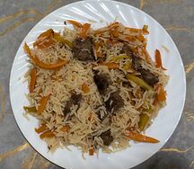 Плов с говядиной