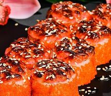 Запеченный Калиф с гребешком