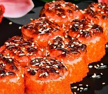 Запеченный Калиф с креветкой