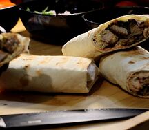 Шашлык Куриный в лаваше 