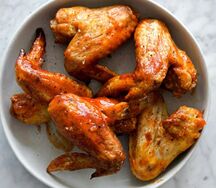 Куриные крылья острые