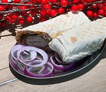 Куриный люля-кебаб в лаваше