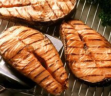 Семга на Мангале