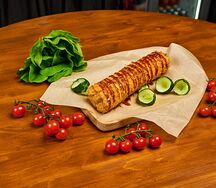 Шаурма темпурная с соусом терияки