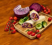 Шаурма вегетарианская