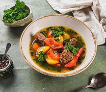 Шулпа с бараниной