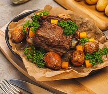 Сочная баранина с картофелем