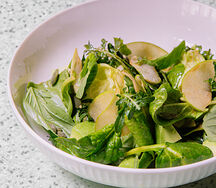 Зеленый салат